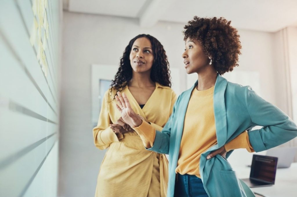 Consultant providing brand and marketing advice to a growing business